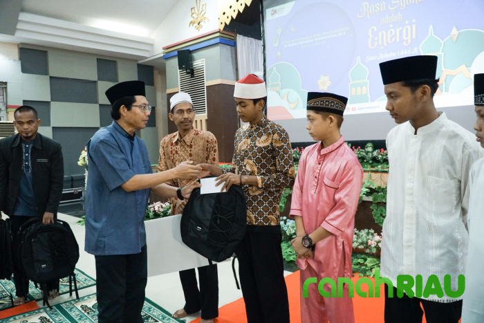 Laksanakan Safari Ramadhan di Panti Asuhan, PT KPI RU Dumai berikan Santunan senilai 75 Juta